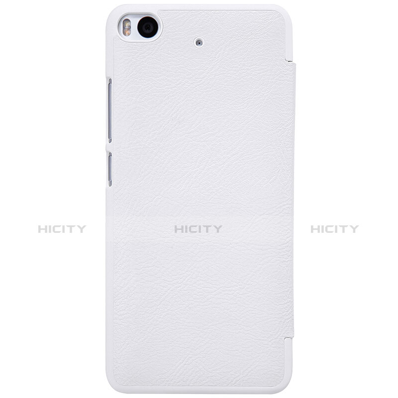 Coque Portefeuille Livre Cuir pour Xiaomi Mi 5S 4G Blanc Plus