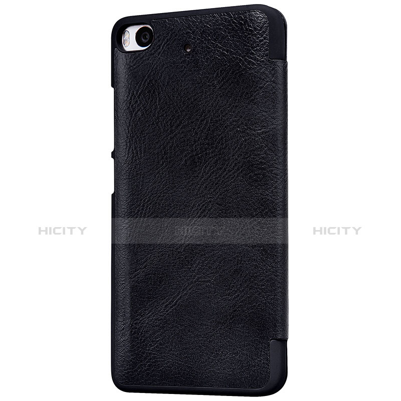 Coque Portefeuille Livre Cuir pour Xiaomi Mi 5S 4G Noir Plus