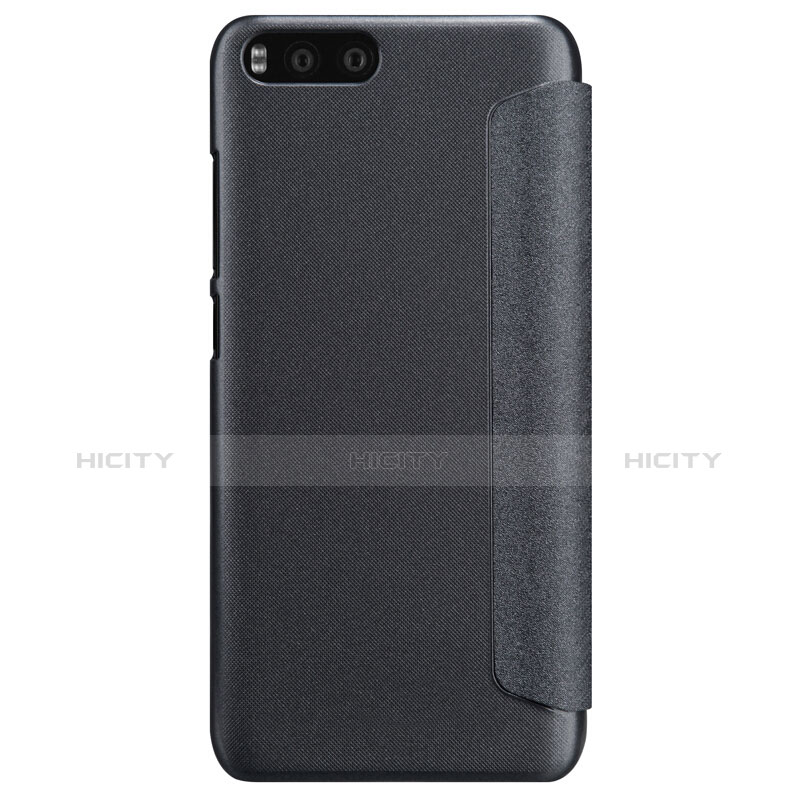 Coque Portefeuille Livre Cuir pour Xiaomi Mi 6 Noir Plus