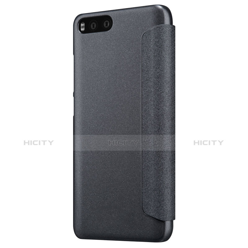 Coque Portefeuille Livre Cuir pour Xiaomi Mi 6 Noir Plus