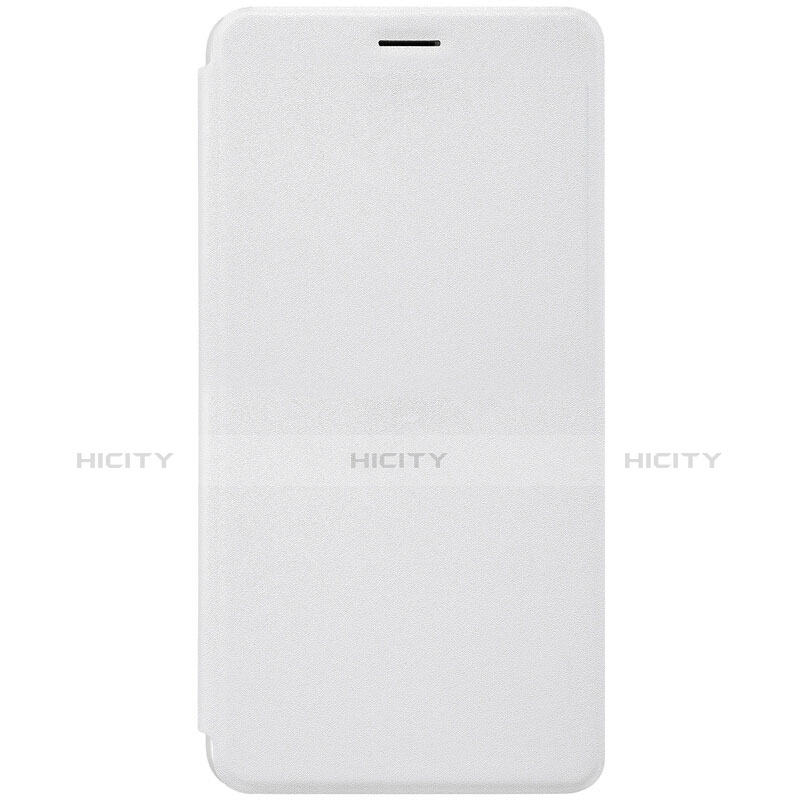 Coque Portefeuille Livre Cuir pour Xiaomi Mi Max 2 Blanc Plus