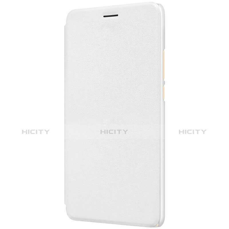 Coque Portefeuille Livre Cuir pour Xiaomi Mi Max 2 Blanc Plus