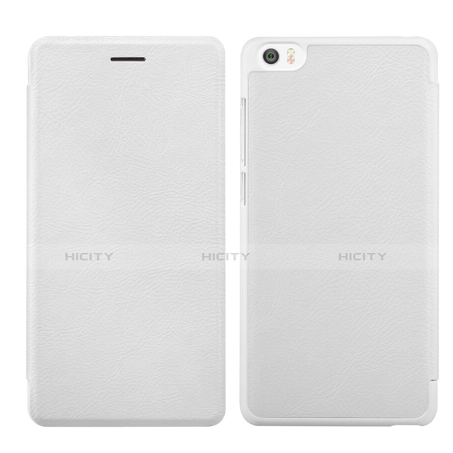 Coque Portefeuille Livre Cuir pour Xiaomi Mi Note Blanc Plus