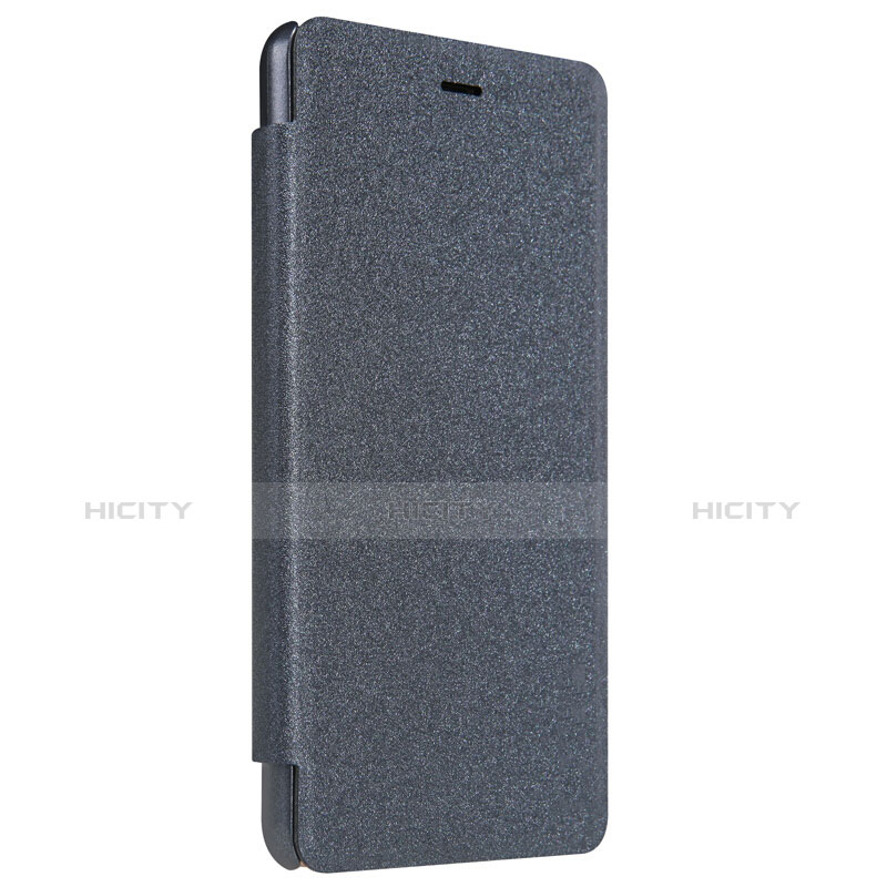 Coque Portefeuille Livre Cuir pour Xiaomi Redmi 3S Prime Noir Plus