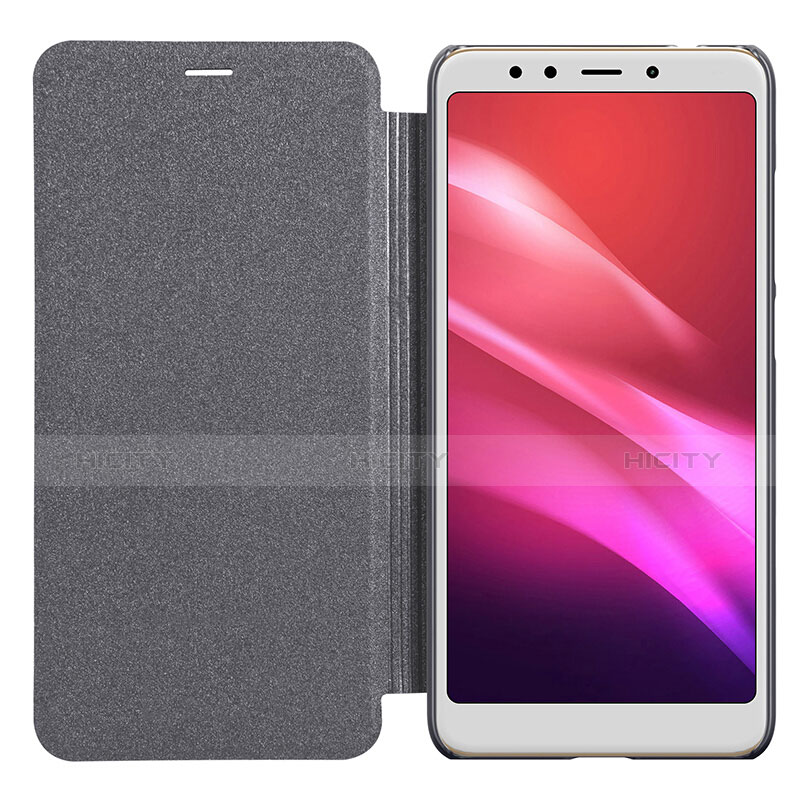 Coque Portefeuille Livre Cuir pour Xiaomi Redmi 5 Noir Plus