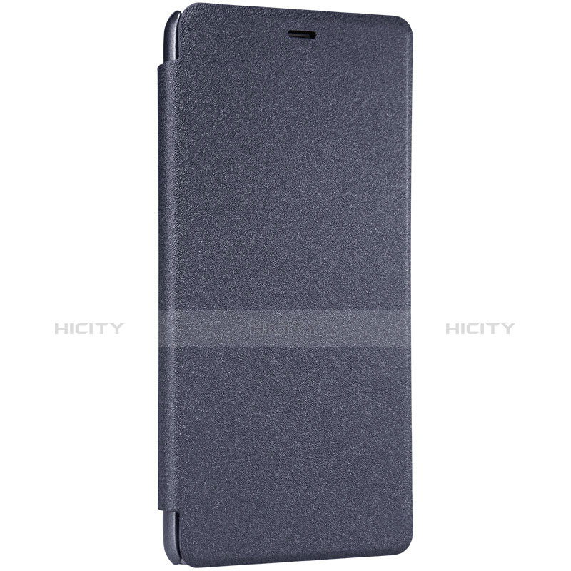 Coque Portefeuille Livre Cuir pour Xiaomi Redmi Note 3 Noir Plus