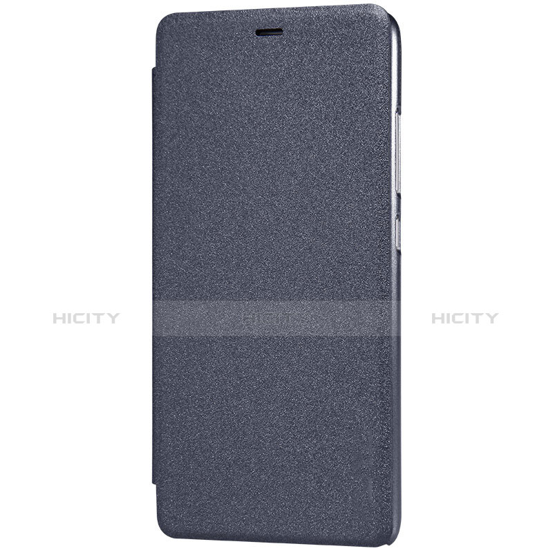 Coque Portefeuille Livre Cuir pour Xiaomi Redmi Note 3 Noir Plus