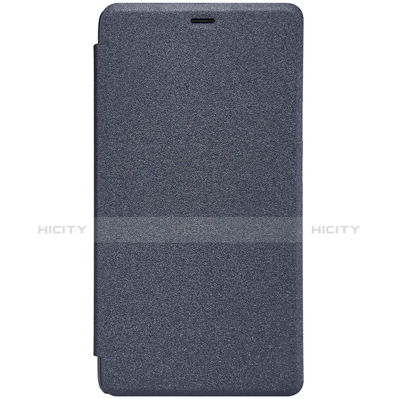 Coque Portefeuille Livre Cuir pour Xiaomi Redmi Note 3 Noir Plus