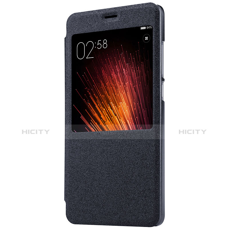 Coque Portefeuille Livre Cuir pour Xiaomi Redmi Pro Noir Plus