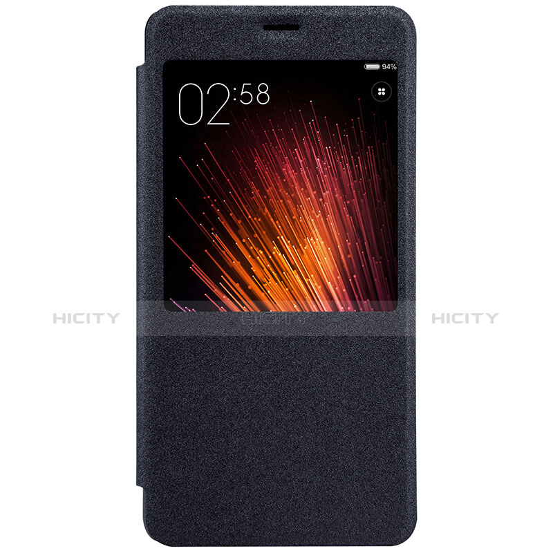 Coque Portefeuille Livre Cuir pour Xiaomi Redmi Pro Noir Plus