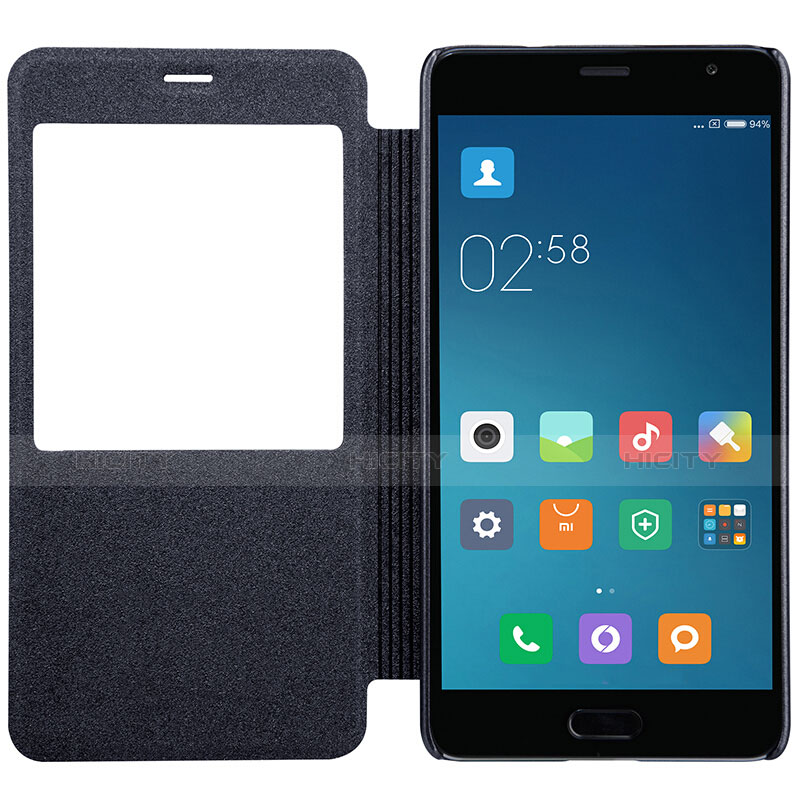 Coque Portefeuille Livre Cuir pour Xiaomi Redmi Pro Noir Plus