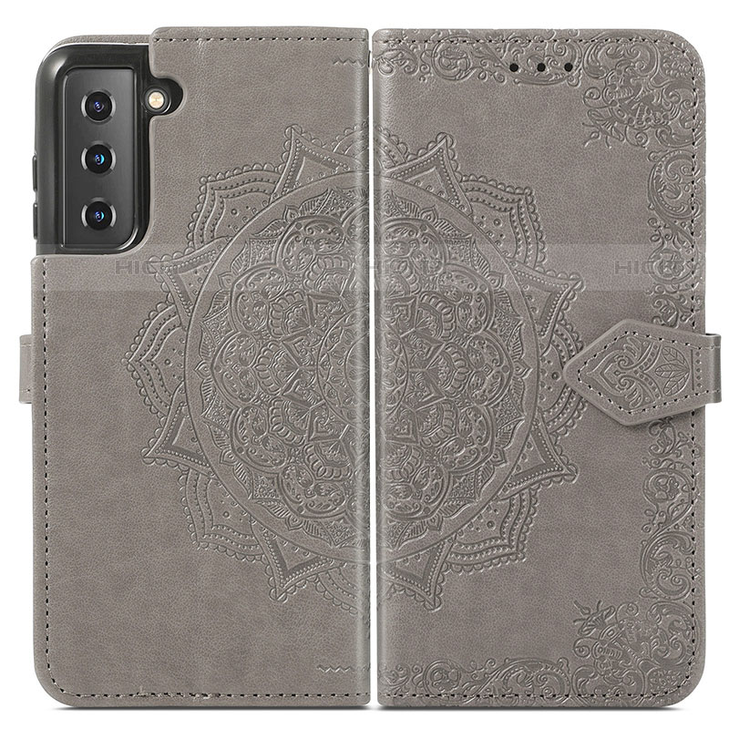 Coque Portefeuille Motif Fantaisie Livre Cuir Etui Clapet A01D pour Samsung Galaxy S21 Plus 5G Plus