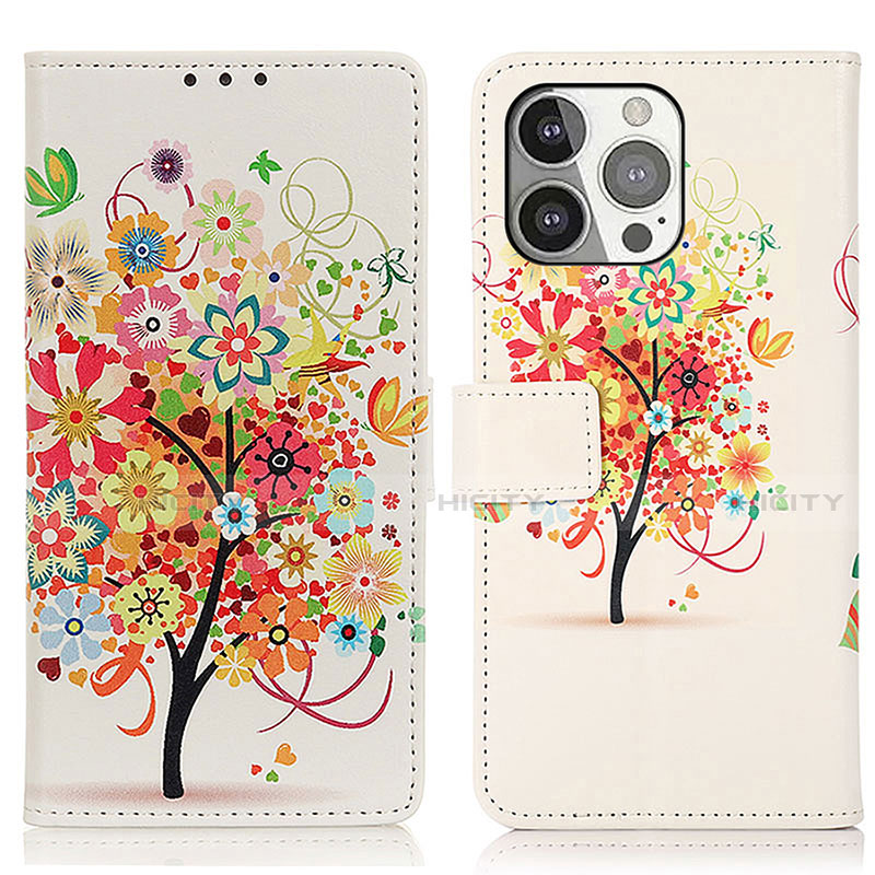 Coque Portefeuille Motif Fantaisie Livre Cuir Etui Clapet A07 pour Apple iPhone 14 Pro Max Plus