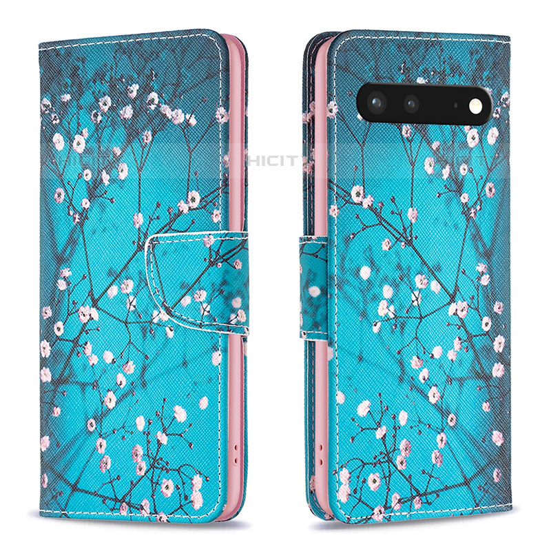 Coque Portefeuille Motif Fantaisie Livre Cuir Etui Clapet B01F pour Google Pixel 7 5G Plus