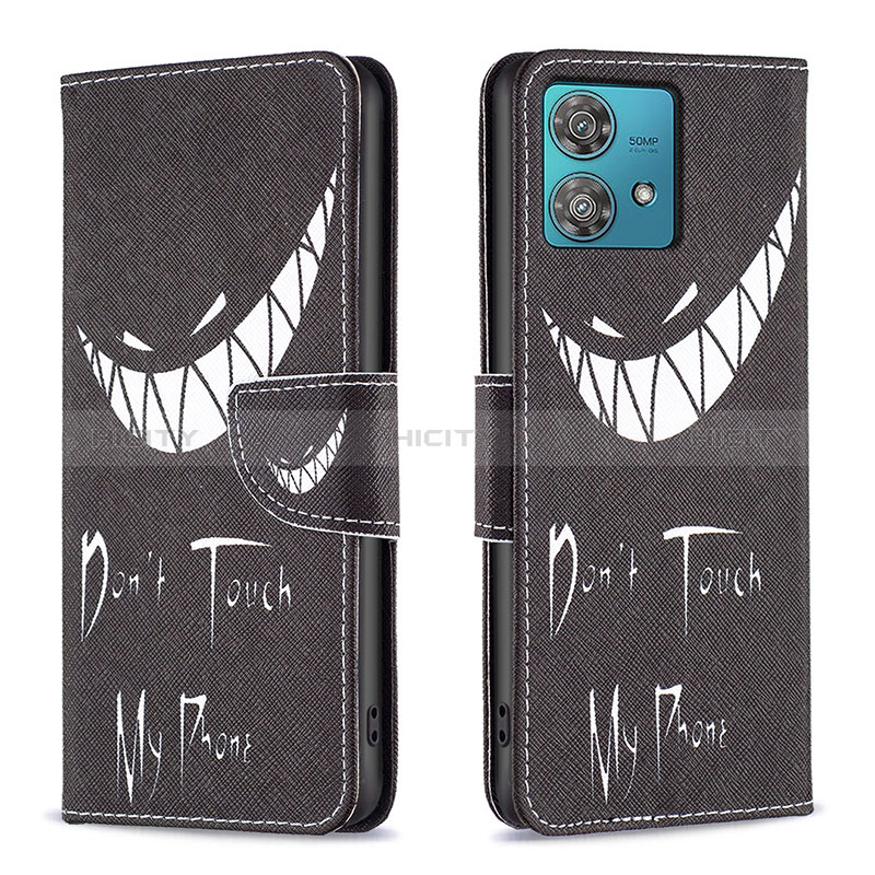 Coque Portefeuille Motif Fantaisie Livre Cuir Etui Clapet B01F pour Motorola Moto Edge 40 Neo 5G Plus