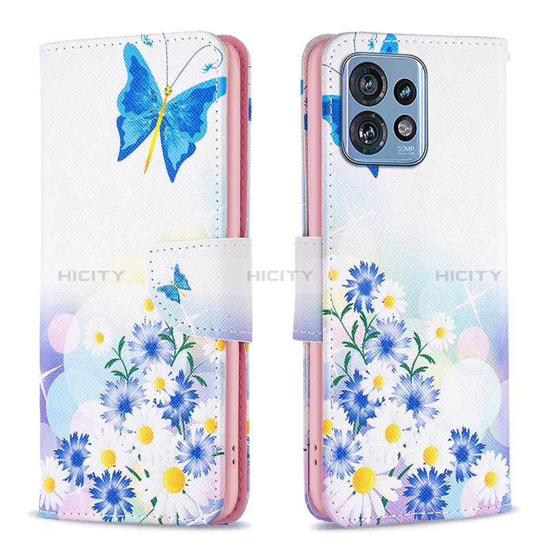 Coque Portefeuille Motif Fantaisie Livre Cuir Etui Clapet B01F pour Motorola Moto Edge 40 Pro 5G Plus