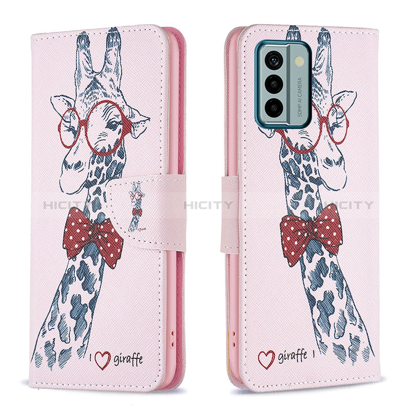 Coque Portefeuille Motif Fantaisie Livre Cuir Etui Clapet B01F pour Nokia G22 Plus