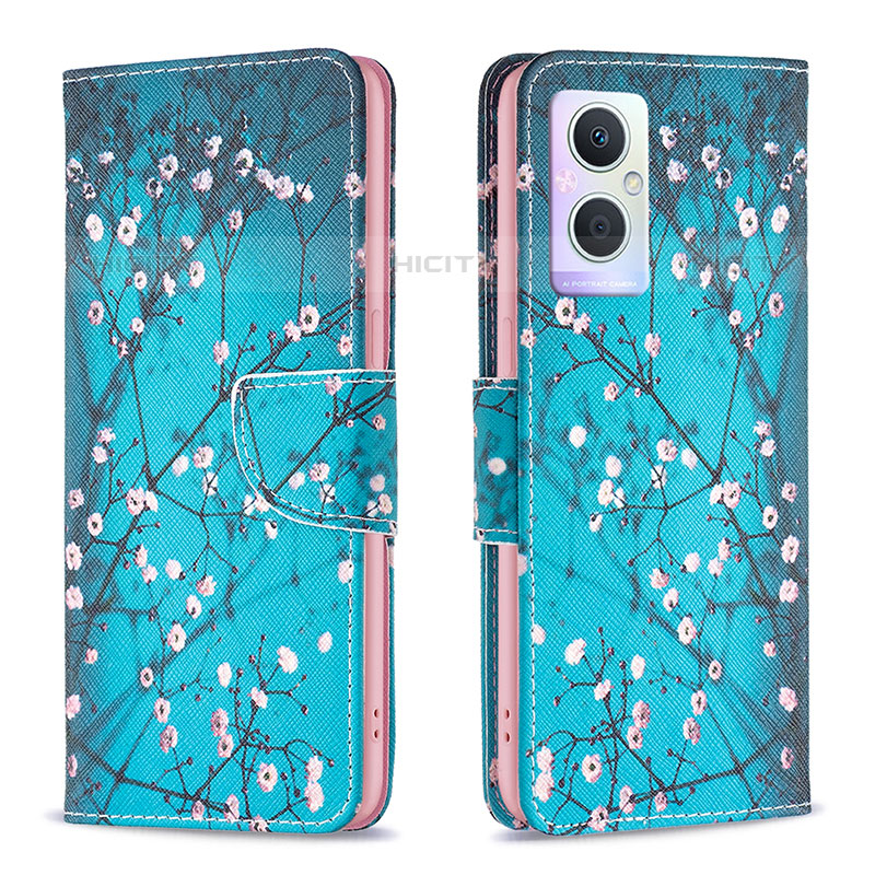 Coque Portefeuille Motif Fantaisie Livre Cuir Etui Clapet B01F pour Oppo F21s Pro 5G Plus