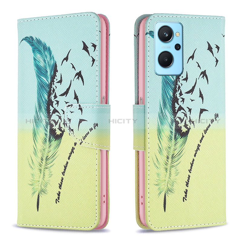 Coque Portefeuille Motif Fantaisie Livre Cuir Etui Clapet B01F pour Oppo K10 4G Plus