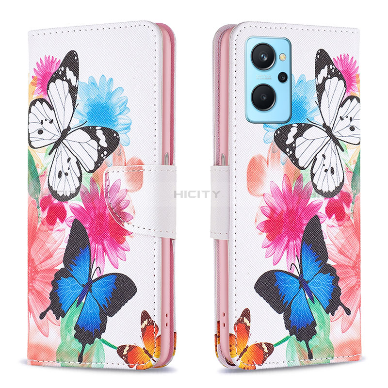 Coque Portefeuille Motif Fantaisie Livre Cuir Etui Clapet B01F pour Oppo K10 4G Plus