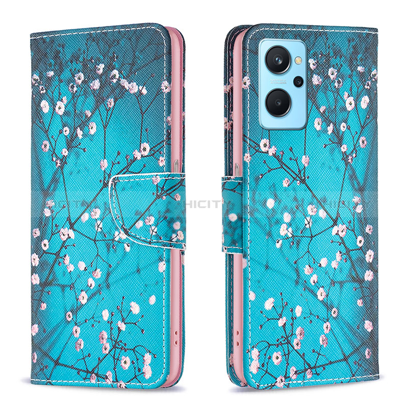 Coque Portefeuille Motif Fantaisie Livre Cuir Etui Clapet B01F pour Oppo K10 4G Plus