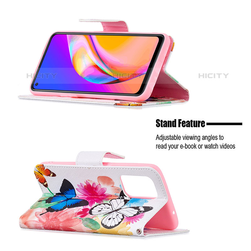 Coque Portefeuille Motif Fantaisie Livre Cuir Etui Clapet B01F pour Oppo Reno5 Z 5G Plus