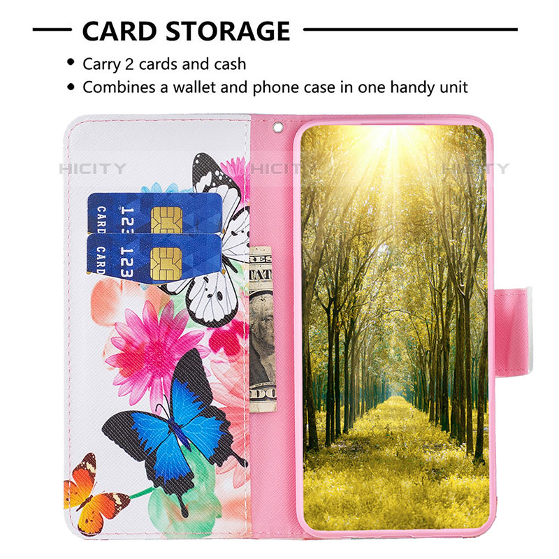 Coque Portefeuille Motif Fantaisie Livre Cuir Etui Clapet B01F pour Oppo Reno7 4G Plus