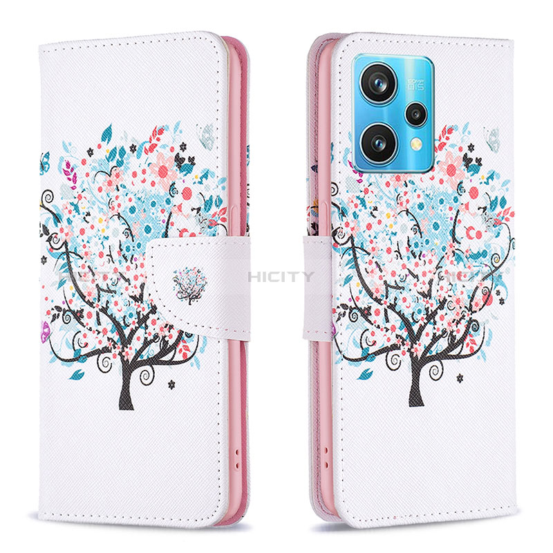 Coque Portefeuille Motif Fantaisie Livre Cuir Etui Clapet B01F pour Realme 9 Pro+ Plus 5G Plus