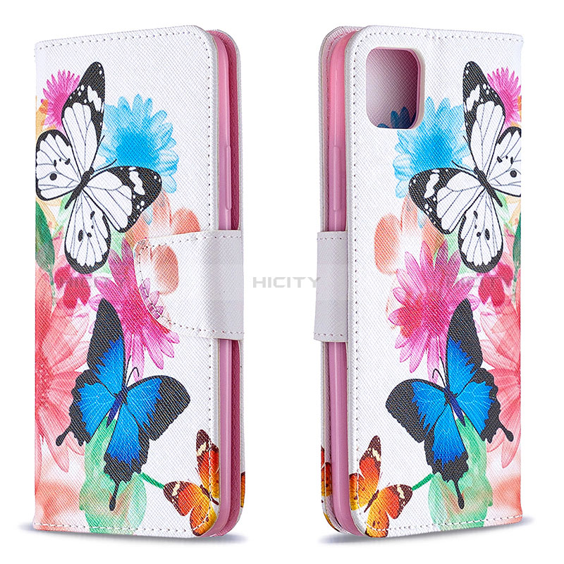 Coque Portefeuille Motif Fantaisie Livre Cuir Etui Clapet B01F pour Realme C11 (2021) Colorful Plus