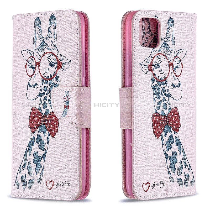 Coque Portefeuille Motif Fantaisie Livre Cuir Etui Clapet B01F pour Realme C11 (2021) Plus