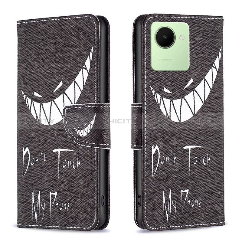 Coque Portefeuille Motif Fantaisie Livre Cuir Etui Clapet B01F pour Realme Narzo 50i Prime Plus