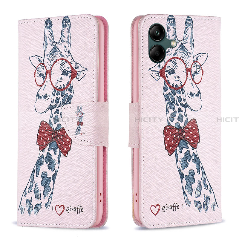 Coque Portefeuille Motif Fantaisie Livre Cuir Etui Clapet B01F pour Samsung Galaxy A05 Plus