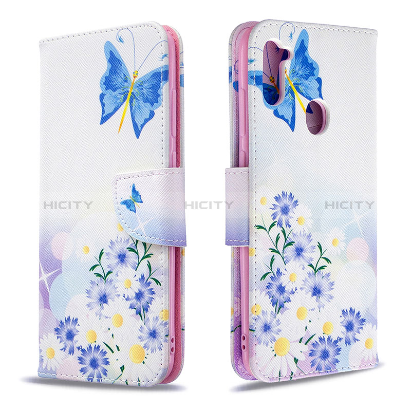 Coque Portefeuille Motif Fantaisie Livre Cuir Etui Clapet B01F pour Samsung Galaxy A11 Plus