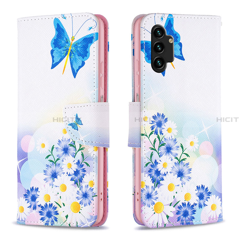 Coque Portefeuille Motif Fantaisie Livre Cuir Etui Clapet B01F pour Samsung Galaxy A13 4G Plus