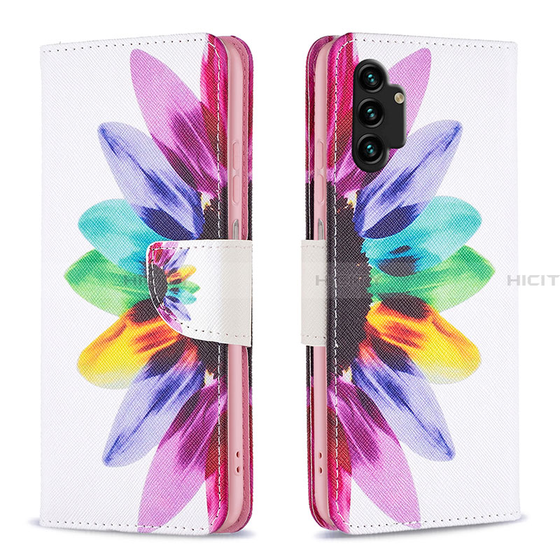 Coque Portefeuille Motif Fantaisie Livre Cuir Etui Clapet B01F pour Samsung Galaxy A13 4G Plus