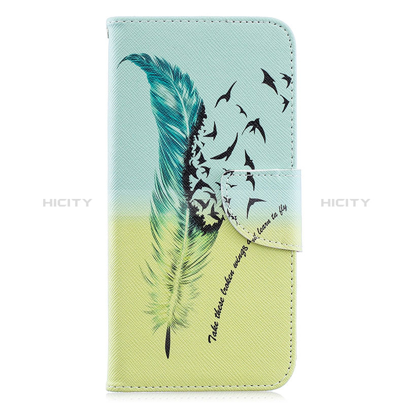 Coque Portefeuille Motif Fantaisie Livre Cuir Etui Clapet B01F pour Samsung Galaxy A20 Plus