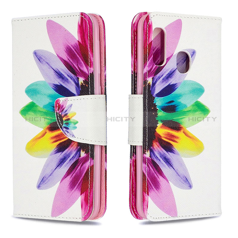 Coque Portefeuille Motif Fantaisie Livre Cuir Etui Clapet B01F pour Samsung Galaxy A20e Mixte Plus