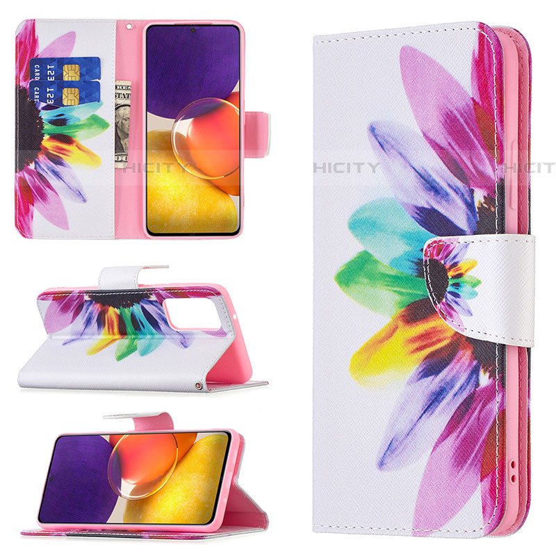 Coque Portefeuille Motif Fantaisie Livre Cuir Etui Clapet B01F pour Samsung Galaxy A24 4G Plus