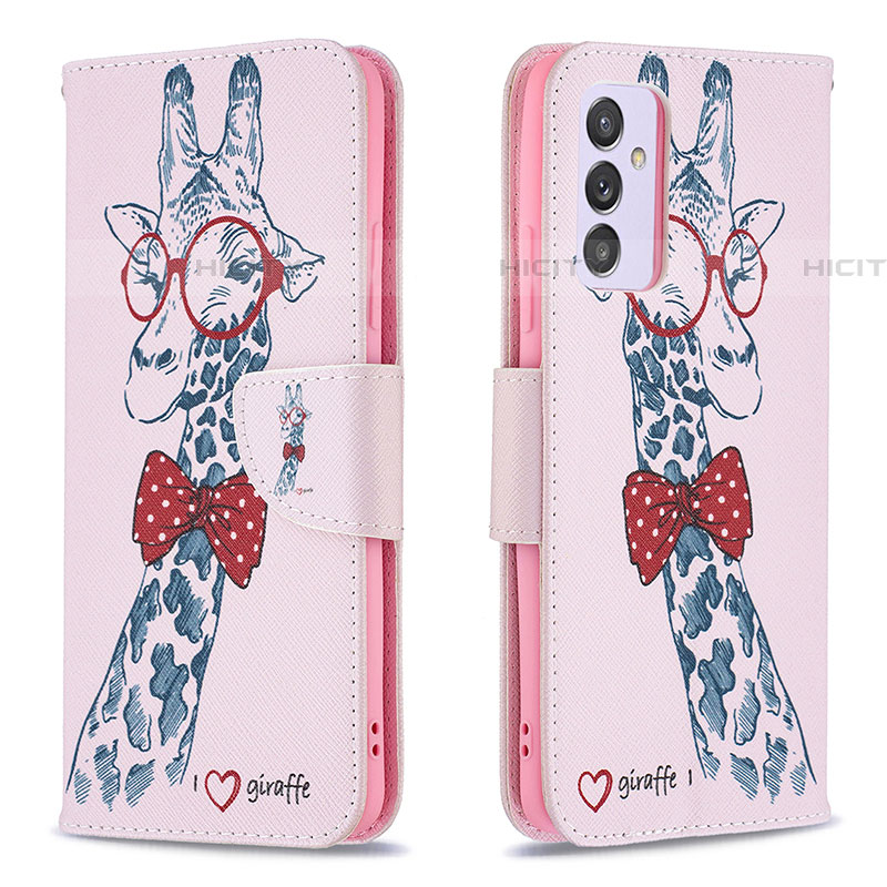 Coque Portefeuille Motif Fantaisie Livre Cuir Etui Clapet B01F pour Samsung Galaxy A24 4G Plus