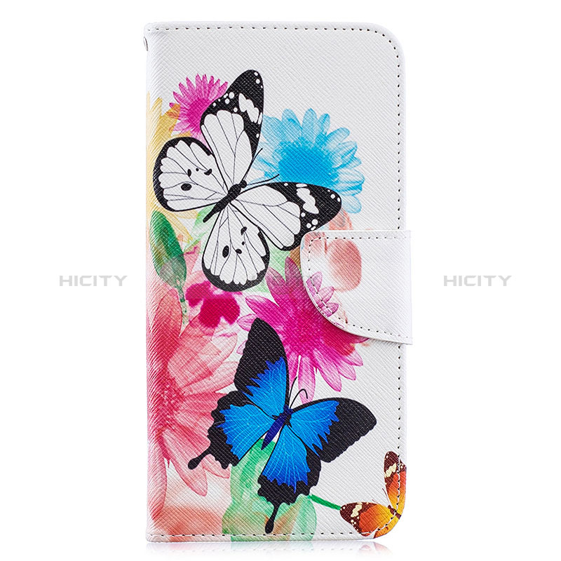 Coque Portefeuille Motif Fantaisie Livre Cuir Etui Clapet B01F pour Samsung Galaxy A30 Colorful Plus