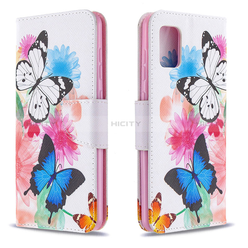 Coque Portefeuille Motif Fantaisie Livre Cuir Etui Clapet B01F pour Samsung Galaxy A31 Plus