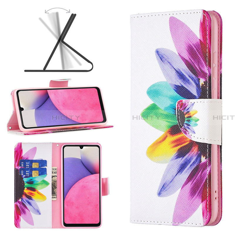 Coque Portefeuille Motif Fantaisie Livre Cuir Etui Clapet B01F pour Samsung Galaxy A33 5G Plus