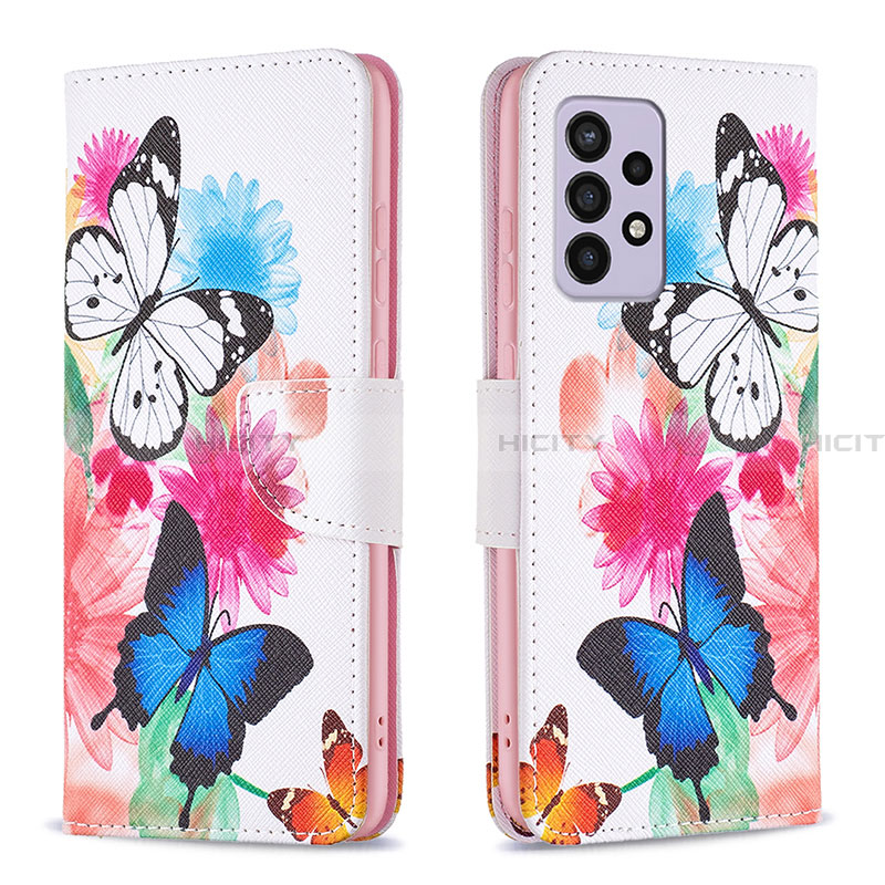 Coque Portefeuille Motif Fantaisie Livre Cuir Etui Clapet B01F pour Samsung Galaxy A33 5G Plus