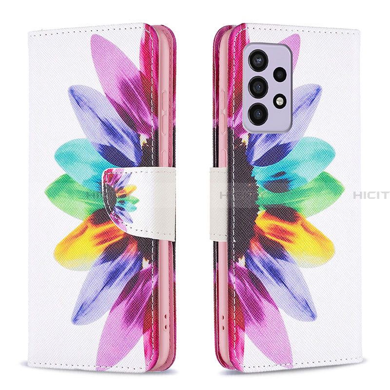 Coque Portefeuille Motif Fantaisie Livre Cuir Etui Clapet B01F pour Samsung Galaxy A33 5G Plus