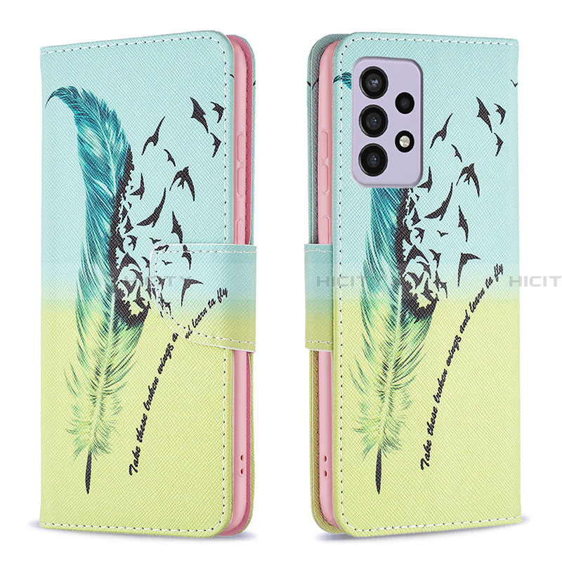 Coque Portefeuille Motif Fantaisie Livre Cuir Etui Clapet B01F pour Samsung Galaxy A33 5G Plus