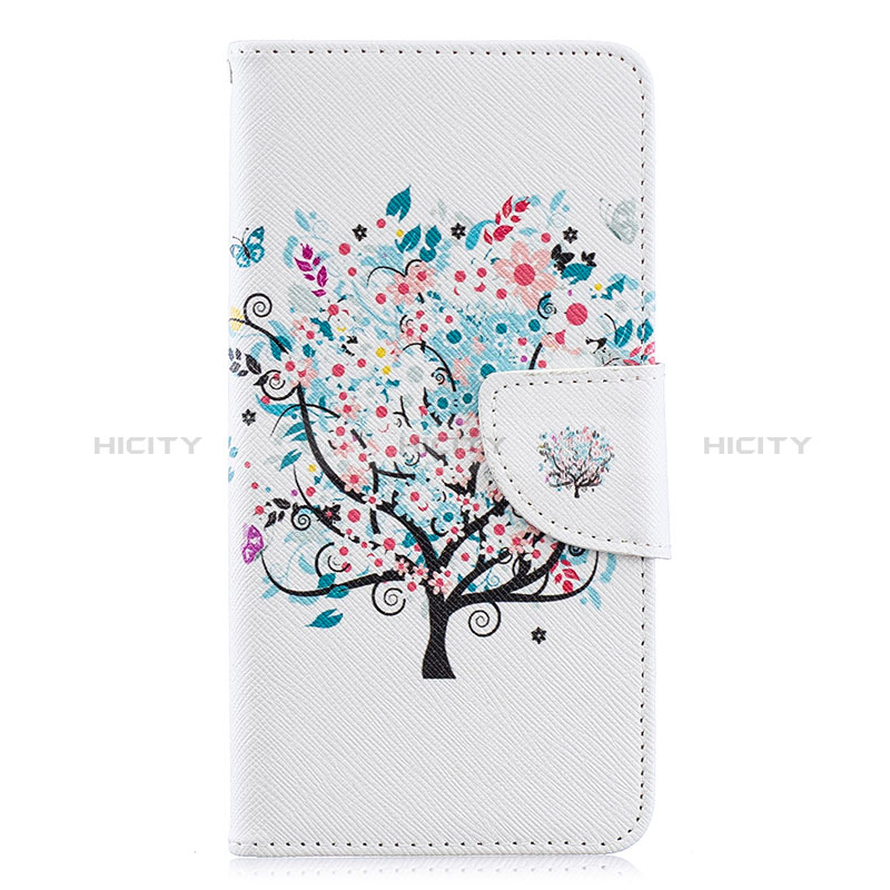 Coque Portefeuille Motif Fantaisie Livre Cuir Etui Clapet B01F pour Samsung Galaxy A40 Plus