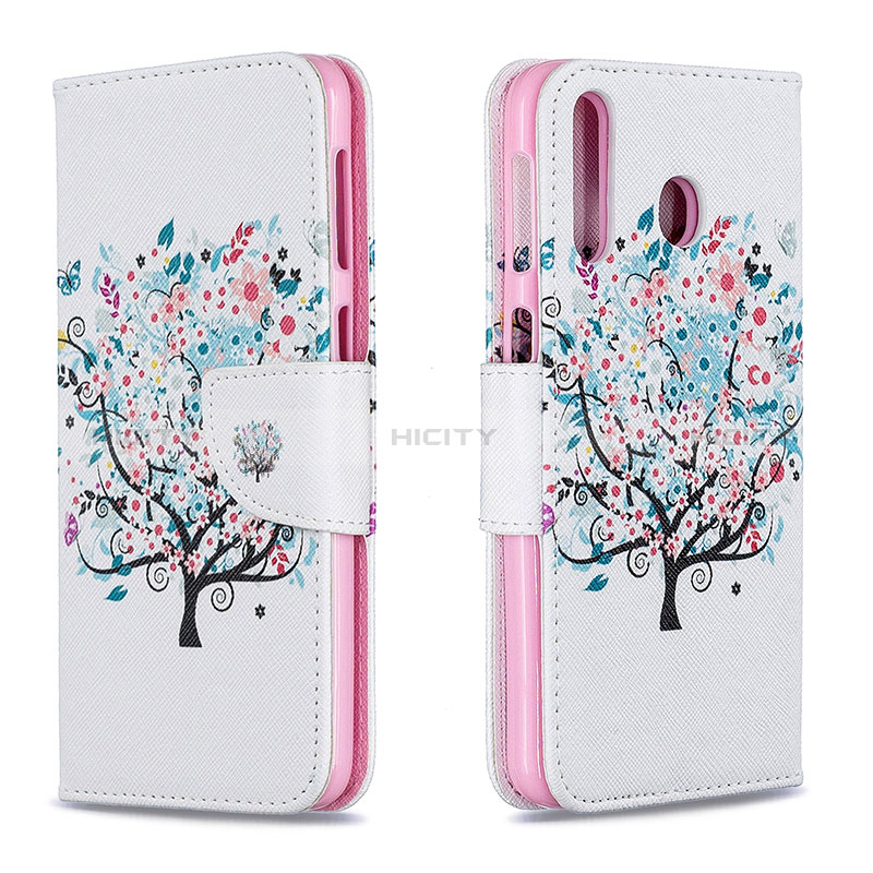 Coque Portefeuille Motif Fantaisie Livre Cuir Etui Clapet B01F pour Samsung Galaxy A40s Plus