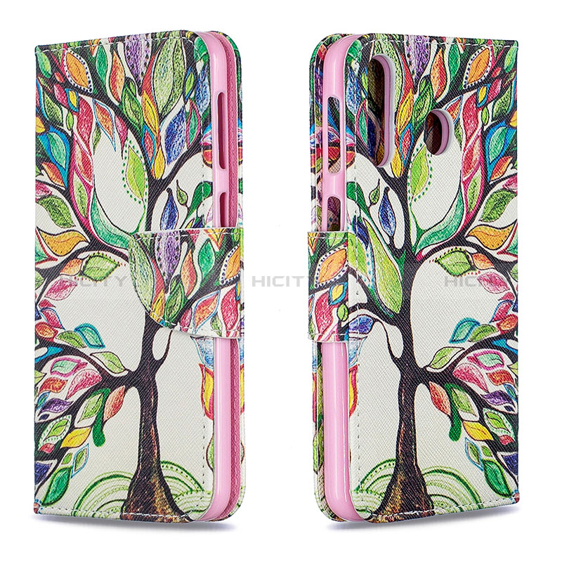 Coque Portefeuille Motif Fantaisie Livre Cuir Etui Clapet B01F pour Samsung Galaxy A40s Plus