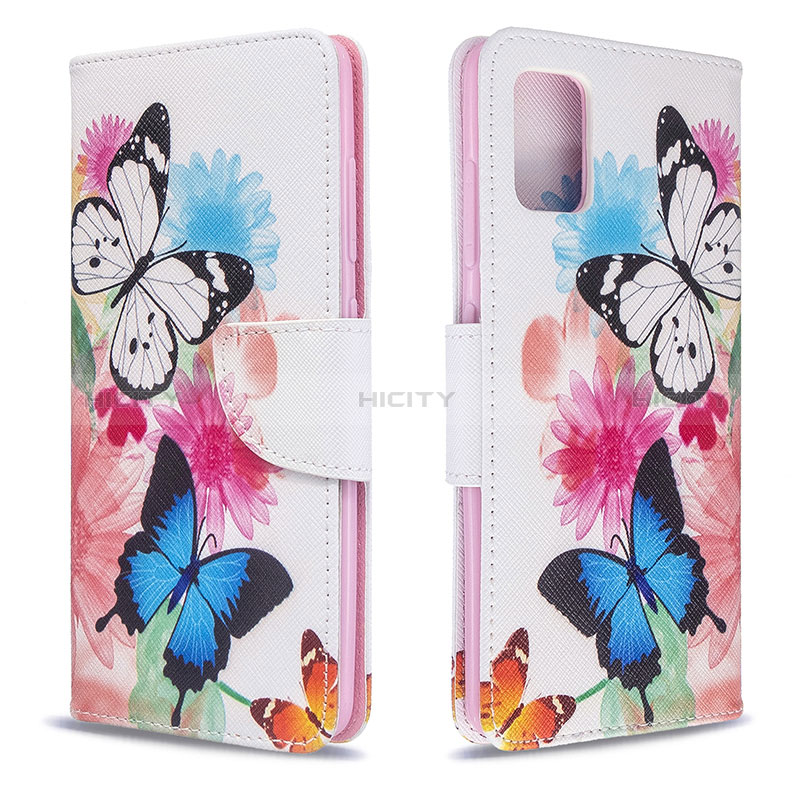 Coque Portefeuille Motif Fantaisie Livre Cuir Etui Clapet B01F pour Samsung Galaxy A51 4G Plus