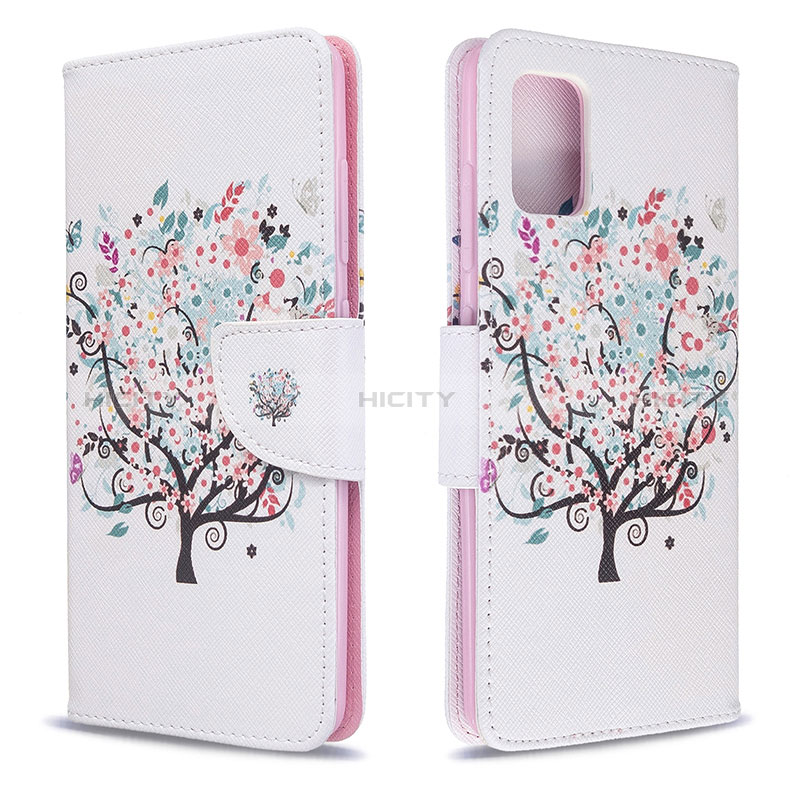 Coque Portefeuille Motif Fantaisie Livre Cuir Etui Clapet B01F pour Samsung Galaxy A51 4G Plus